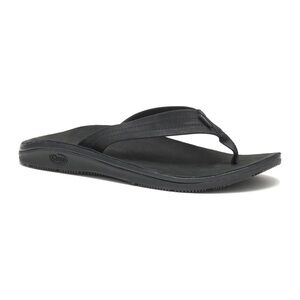 Chaco Women’s Classic Leather Black Flip Flop Sandal Size 11